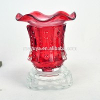 Electric glass fragrance lamp aroma warmer oil burner C0279