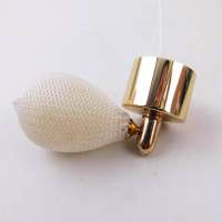 Hot sale 24/415 Gold Aluminium Perfume Atomizer Bulb Perfume Pump Spray in stock